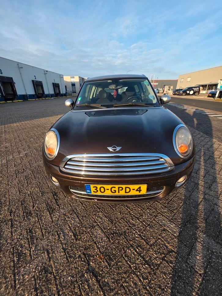 Mini Clubman 1.6 D Cooper 2008 Bruin, Auto's, Mini, Bedrijf, Clubman, ABS, Airbags, Airconditioning, Bluetooth, Centrale vergrendeling