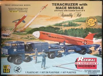 Renwal Teracruzer with MACE Missile. Schaal 1:32. NIEUW. beschikbaar voor biedingen