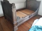 Bed kasteelbed brocant 230x130 vintage, Ophalen, Gebruikt, 100 cm of meer, Matras