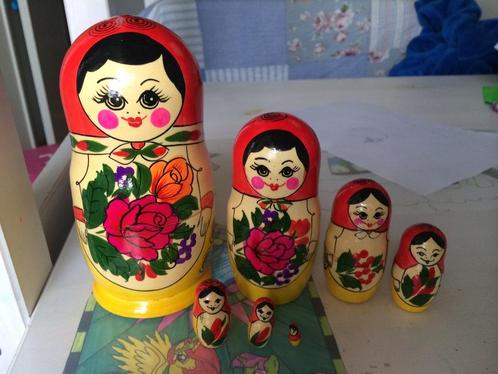 7delig klassieke Semenov matroeshka baboushka matroesjka pop, Verzamelen, Poppen, Nieuw, Pop, Verzenden