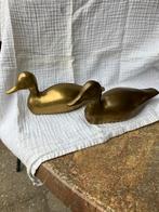 Vintage Messing Eenden Set, Ophalen of Verzenden, Koper