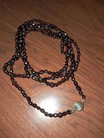 Bloedkoralen ketting, Ophalen of Verzenden, Zo goed als nieuw, Steen of Mineraal, Met edelsteen