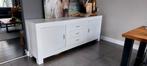 Wit Dressoir met Lades & Deuren, Huis en Inrichting, Kasten | Dressoirs, Ophalen, Gebruikt, 200 cm of meer, Modern