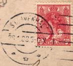 981338 paardensport military paard 1909 Gelopen met zegel, Ophalen of Verzenden, Voor 1920, Gelopen