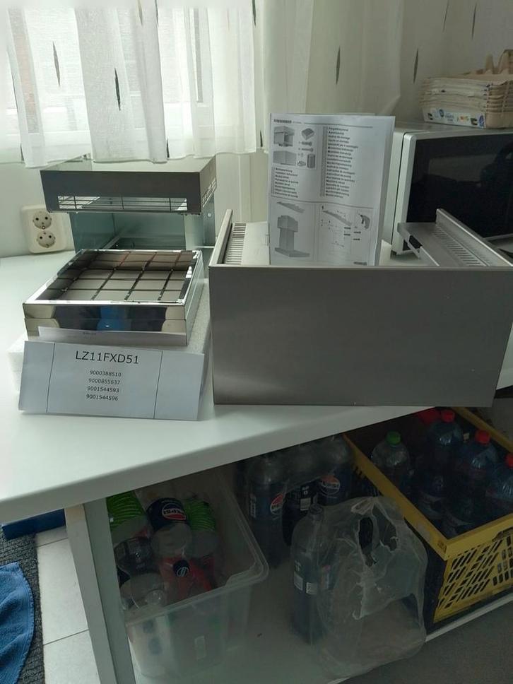 Te Koop: Siemens StarterSet Recirculatie Koolstoffilter, Witgoed en Apparatuur, Afzuigkappen, Nieuw, 600 tot 800 m³ per uur, Recirculatie