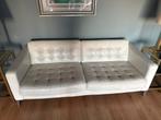 Witte leren IKEA bank, Huis en Inrichting, Ophalen, Gebruikt, 150 tot 200 cm, Tweepersoons