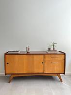 Vintage teakhouten lowboard/ladekast/dressoir, jaren 60, Ophalen, Midcentury, jaren 60, sixties, retro, scandinavisch, Gebruikt