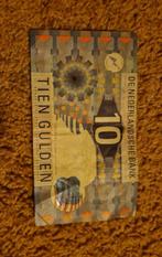 10 gulden biljet (ijsvogel), Postzegels en Munten, Bankbiljetten | Nederland, Los biljet, Ophalen, 10 gulden