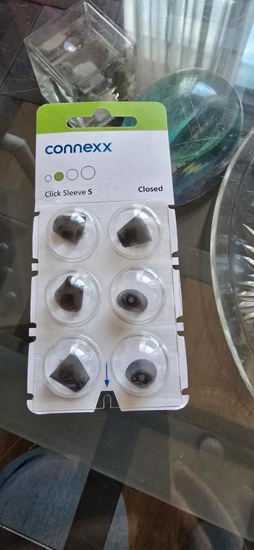 Oordopjes voor gehoorapparaat. Connexx click sleeve s beschikbaar voor biedingen
