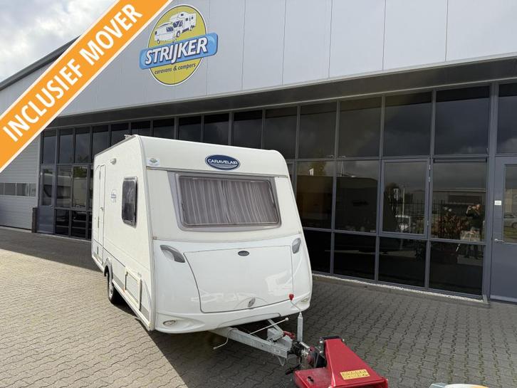Caravelair Ambiance Style 400 CP Bed + Zit WC 840kg Mover, Caravans en Kamperen, Caravans, Bedrijf, tot en met 3, 750 - 1000 kg
