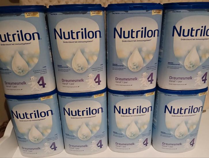 8 Dichte potten Nutrilon standaard nr 4, Kinderen en Baby's, Babyvoeding en Toebehoren, Nieuw, Overige typen, Ophalen of Verzenden
