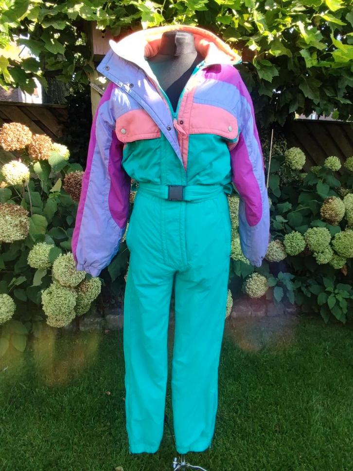 Vintage Kleurrijk Skipak Brugi Maat 36, Kleding | Dames, Wintersportkleding, Ophalen of Verzenden