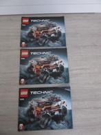 Lego technic set 9398 4x4 crawler bouwbeschrijving 1, 2 en 3, Gebruikt, Ophalen of Verzenden, Lego, Losse stenen