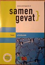 Samengevat havo Scheikunde, Boeken, Schoolboeken, Scheikunde, Ophalen of Verzenden, HAVO, Nieuw