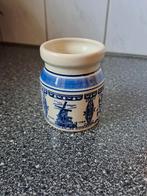 Vintage delftsblauw mosterdpotje echte zaanse mosterd., Antiek en Kunst, Antiek | Keramiek en Aardewerk, Ophalen of Verzenden