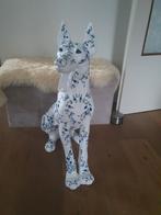 Vintage groot beeld, made Italy Duitse dog, Ophalen of Verzenden, Zo goed als nieuw, Dier
