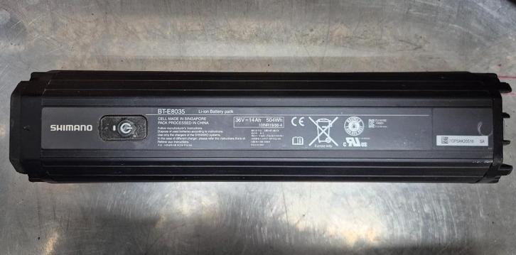 Shimano accu BT-E8035, Fietsen en Brommers, Fietsaccessoires | Fietsaccu's, Gebruikt, Ophalen