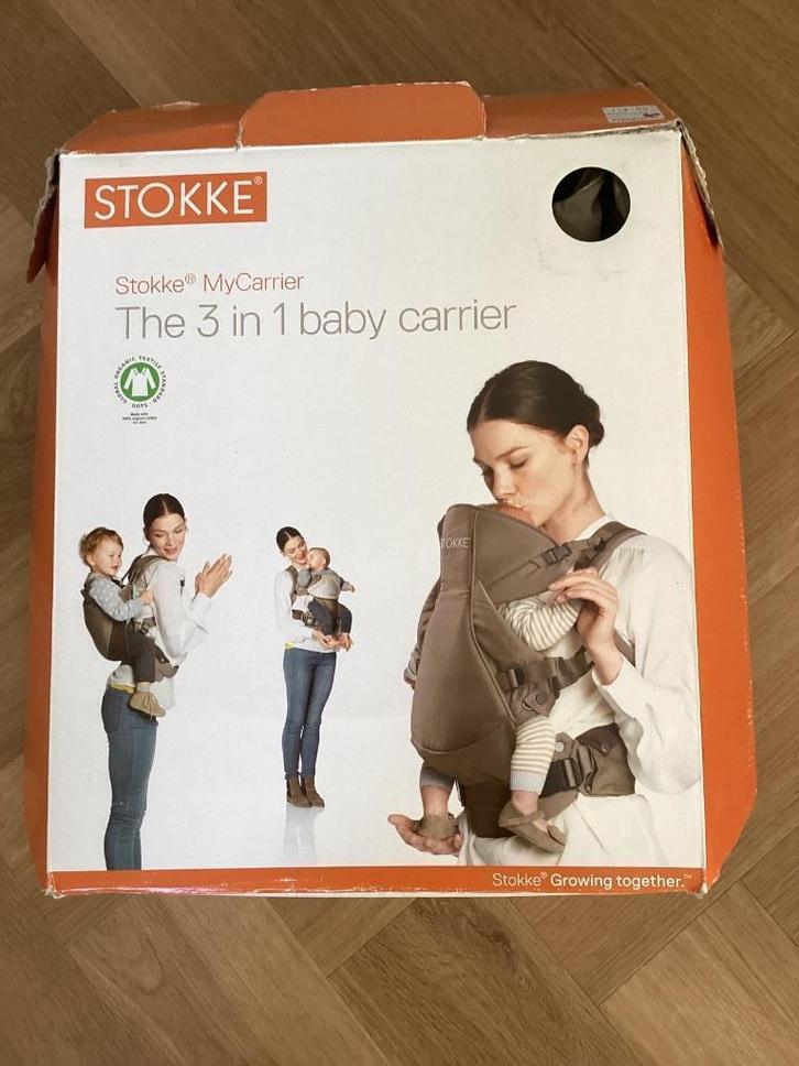 Stokke draagzak, Kinderen en Baby's, Babydragers en Draagdoeken, Gebruikt, Draagzak, Buik of Rug, Overige merken, Ophalen of Verzenden