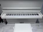 Piano Fazer met stoel, Muziek en Instrumenten, Piano's, Gebruikt, Piano, Wit, Ophalen