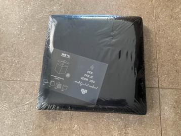Gusta opvouwbare opberg poef - 38x38x38 cm - zwart (KWF) beschikbaar voor biedingen