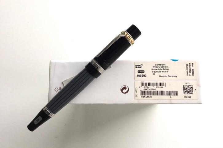 Montblanc Vulpen Writers Edition 2013 Honoré de Balzac (M), Verzamelen, Pennenverzamelingen, Zo goed als nieuw, Vulpen, Mont Blanc