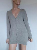 YORN CASHMERE Vest , Maat 42, Verzenden, Zo goed als nieuw, Maat 42/44 (L), Grijs