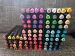 Zo goed als nieuwe grote set van decotime alcohol markers, Hobby en Vrije tijd, Tekenen, Ophalen of Verzenden, Zo goed als nieuw