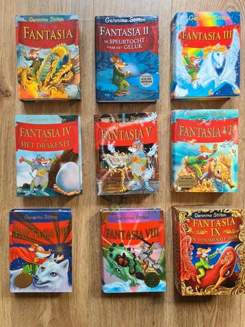 geronimo stilton Fantasia 1 t/m 9 beschikbaar voor biedingen