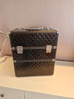 Nagellak Koffer - Zwart, Ophalen, Zwart, Zo goed als nieuw, Met slot