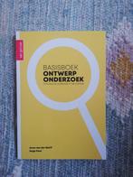 Basisboek ontwerp onderzoek, Anne van der Werff en Hugo Pont, Verzenden, Nieuw, HBO