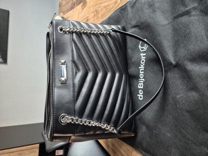 Michael kors tas origineel mk, Sieraden, Tassen en Uiterlijk, Tassen | Damestassen, Zo goed als nieuw, Handtas, Zwart, Ophalen