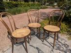 4x Thonet bistro stoel by ZPM Radomsko, Huis en Inrichting, Stoelen, Ophalen, Gebruikt, Bruin