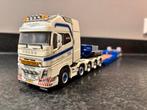 WSI volvo fh4 10x4 met 4 ass dieplader TWAN BIERINGS, Hobby en Vrije tijd, Modelauto's | 1:50, Ophalen of Verzenden, Zo goed als nieuw