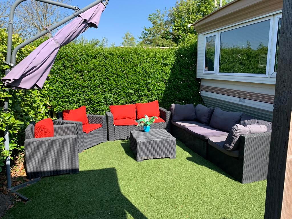 Stacaravan met plek in Ouddorp, Caravans en Kamperen, Stacaravans, tot en met 4, Ophalen