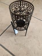 PTDM windlicht nieuw met kaartje er aan, 25 tot 50 cm, Zwart, Nieuw, Ophalen of Verzenden