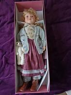 Grote porseleinen pop, Verzamelen, Poppen, Ophalen, Zo goed als nieuw, Pop