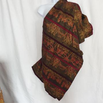 Grappige sjaal met inheemse figuren 113x50 beschikbaar voor biedingen