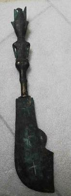 bronzen Yoruba zwaard, Antiek en Kunst, Ophalen of Verzenden