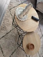 Set van 2 Ronde Bijzettafeltjes, Ophalen, Minder dan 45 cm, Minder dan 55 cm, Gebruikt