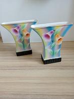 Japans art deco kleurrijke vazen, Antiek en Kunst, Ophalen of Verzenden