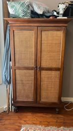Hoge koloniale kast, Ophalen, 100 tot 150 cm, 200 cm of meer, Koloniaal