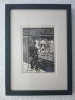 Frans Masereel, houtsnede, Antiek en Kunst, Kunst | Etsen en Gravures, Ophalen of Verzenden