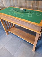 Te huur casinotafel. 2 in 1., Zo goed als nieuw, Ophalen