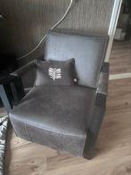 Nieuwe bruine leren stoel, Huis en Inrichting, Fauteuils, Ophalen, Minder dan 75 cm, Nieuw, Leer