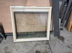Mooi raamkozijn met thermopane glas en rooster, Ophalen, Gebruikt, Raamkozijn, Inclusief glas
