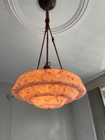 Glazen ‘wolken’ hanglamp ( roze, oranje), Huis en Inrichting, Lampen | Hanglampen, Ophalen of Verzenden