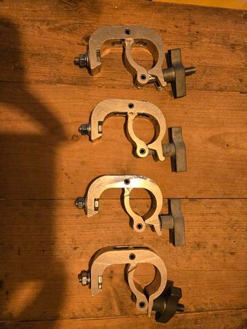 4x Doughty truss selflock haak beugel trigger clamp beschikbaar voor biedingen