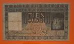 Bankbiljet 10 gulden 1939 Grijsaard, cat. PL36.b1 / 40-1b, Postzegels en Munten, Bankbiljetten | Nederland, Verzenden, 10 gulden