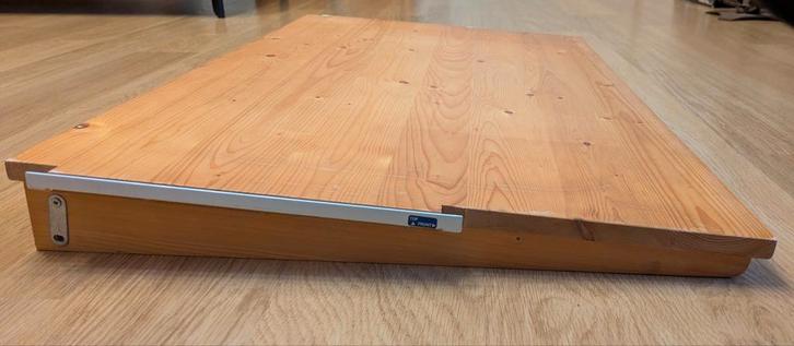 Lundia uitspringend schap 100x60 gelakt voor 40 diepe kast, Huis en Inrichting, Kasten | Stellingkasten, Gebruikt, Ophalen