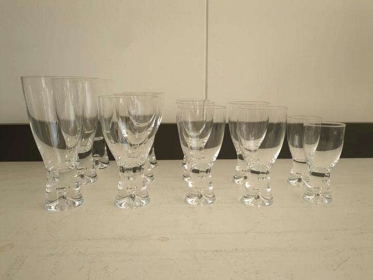 13 iittala Tapio glazen in 4 maten, Verzamelen, Glas en Borrelglaasjes, Gebruikt, Overige typen, Ophalen